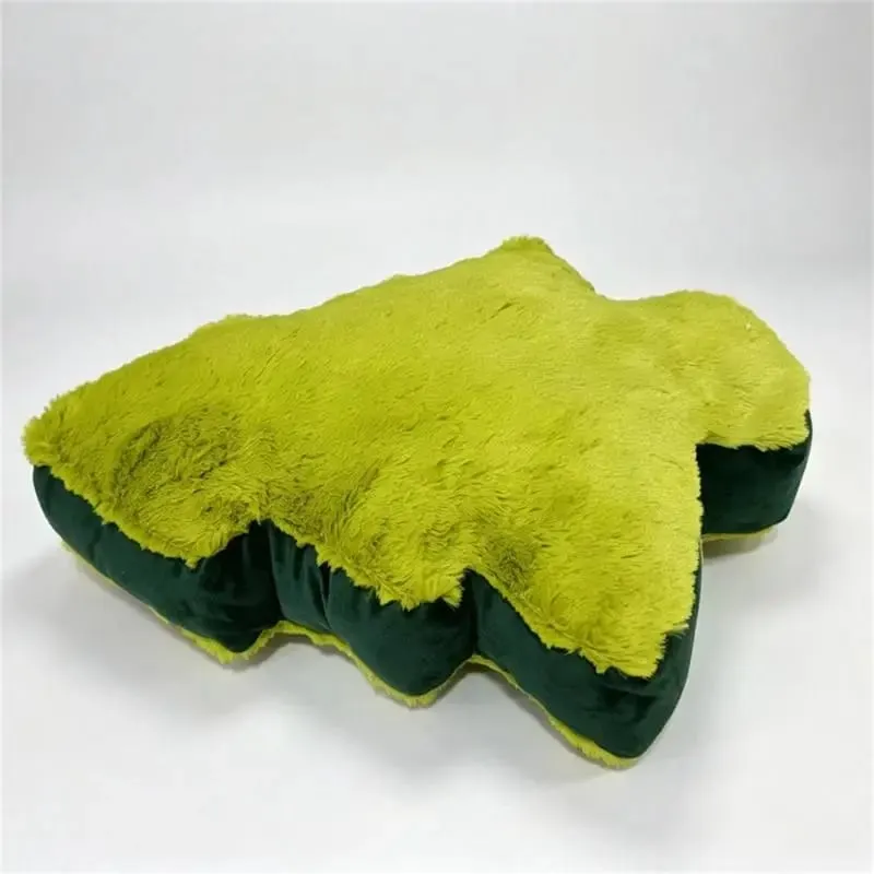 U13F Christmas Plush Pillow Soft Holiday Cushion for Warm Kids Room Seasonal Decors