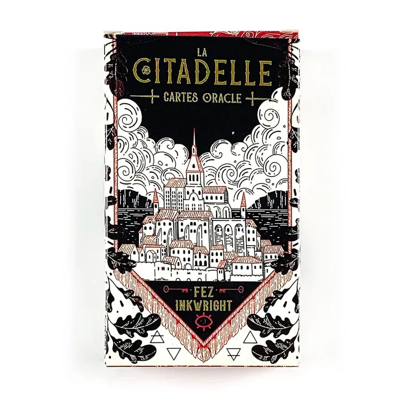 La Citadelle A Fantasy Oracle Cards A 60 Octogonal Design Deck Version française Fortune Telling Divination Jeu de société Jeu de cartes — image 1