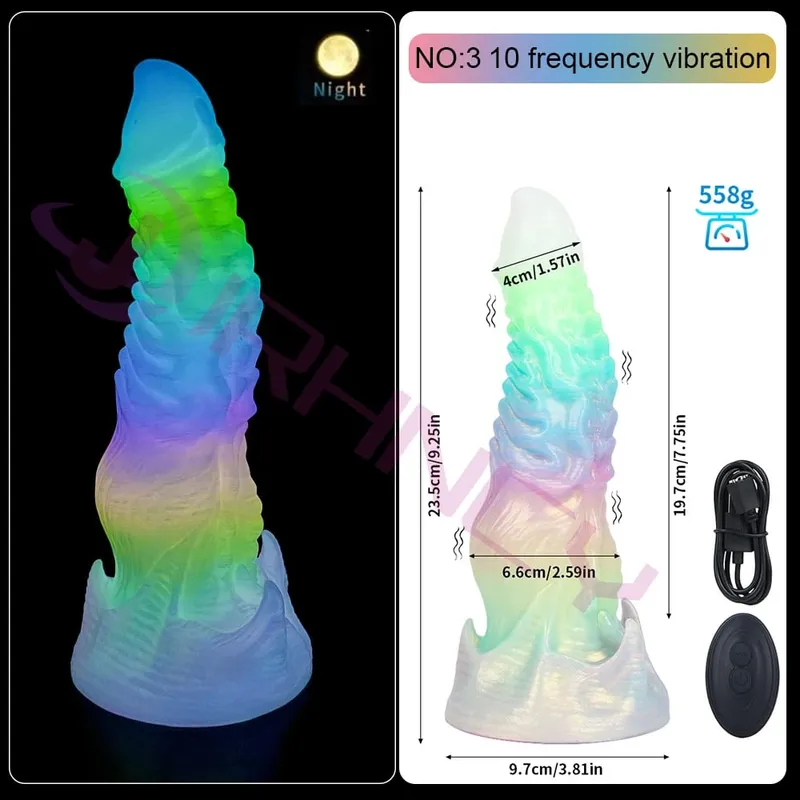 Vibratore Anal Dildo per Le Donne Masturbatore Consolador Silicone 10 Frequenza Vibrador Anal Plug 18+ G Spot Stimolatore Clitorideo — image 15
