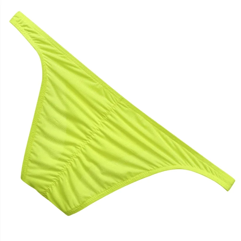 Mens Bikini Briefs Underwear Mesh Breathable Male Mini Panties Cuecas Masculinas Hip Lifting Sexy Slip for Men Exotic Lingerie
