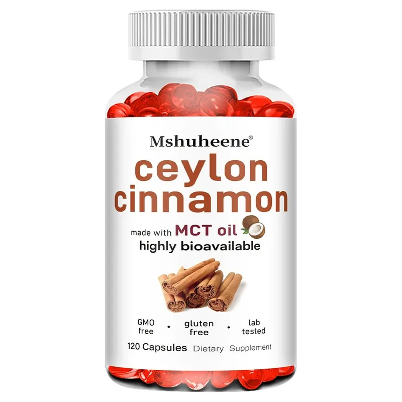 Organic Ceylon Cinnamon Capsules 600mg High Potency Supports Antioxidant Immune Energy Heart Joint Bone & Digestive Health — image 9