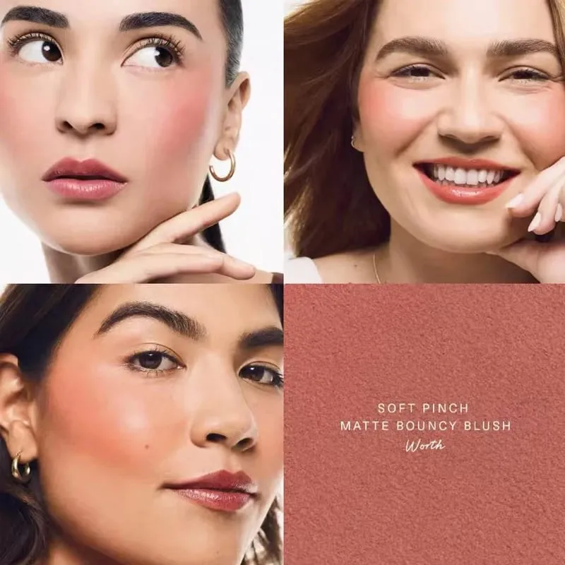 Rare Beauty Easy To Apply Highlighter Eyeshadow Palette Blush Hydrating Brightening Mashed Potato Blush Enhance Facial Details — image 24