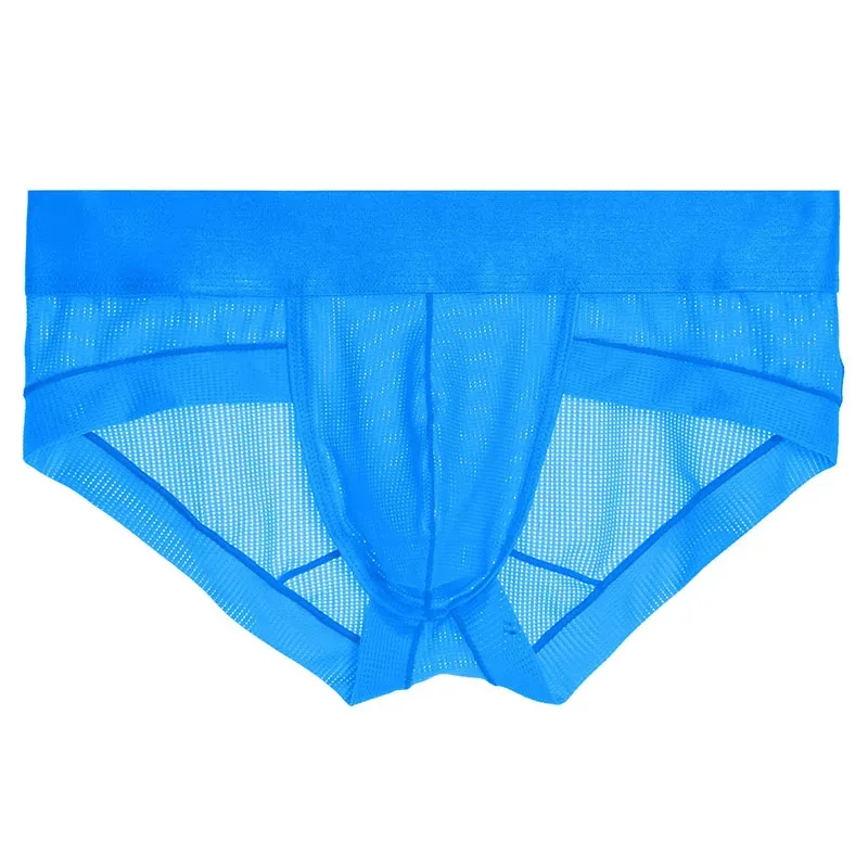 Új alsónemű férfi rövidnadrágokhoz Cueca Masculina Ropa Interior Hombre Calzoncillos Slip Mesh légáteresztő bugyi S-XL — image 27