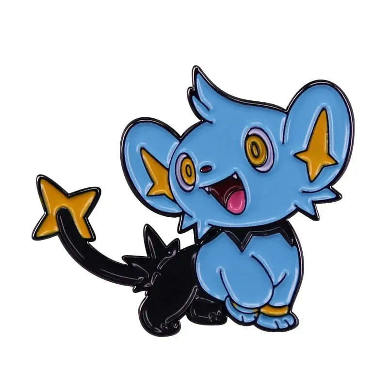 Pokemon Pikachu Mew Enamel Pin Badges Metal Pins for Backpacks Brooches Japanese Cute Lapel Jewelry Accessories Gfits