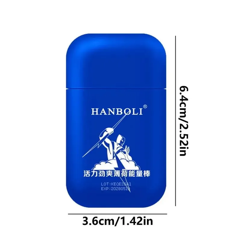NEW Double Hole Energizing Energy Bar Aromatherapy Nasal Inhaler Energy Vapors Stick Aromatherapy Stick Stimulating Scent