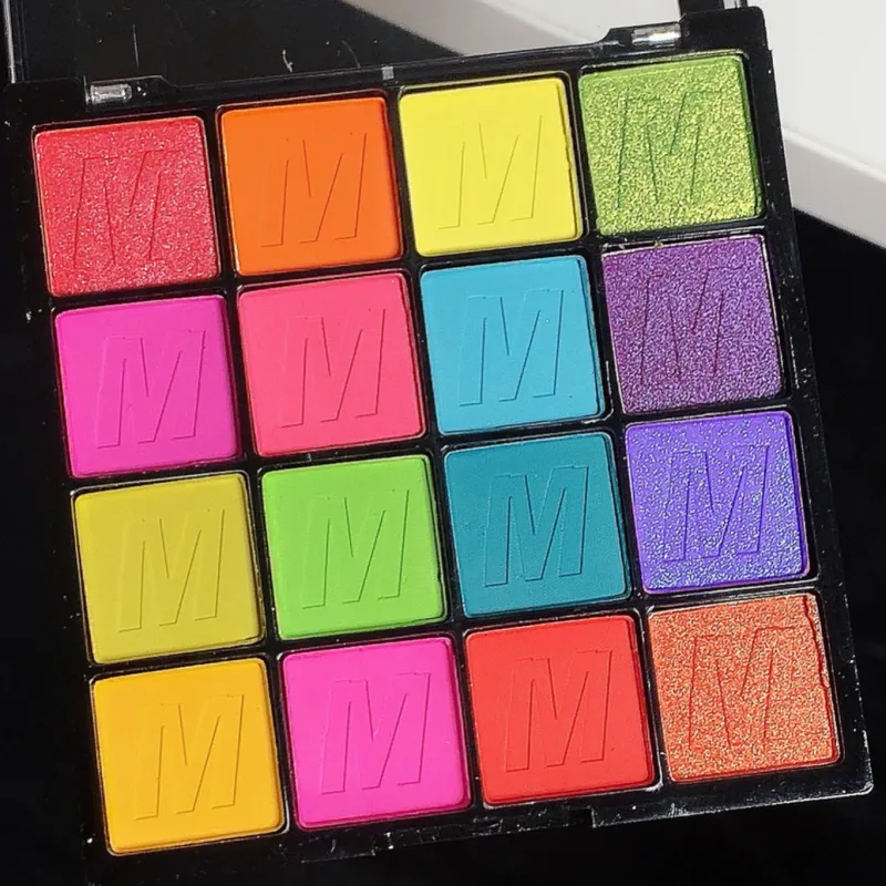 Rainbow 16 Colors Eye Shadow Summer Palette Long Lasting Waterproof Pearlescent Matte Shimmer Eyeshadow Women Beauty Eye Makeup — image 8