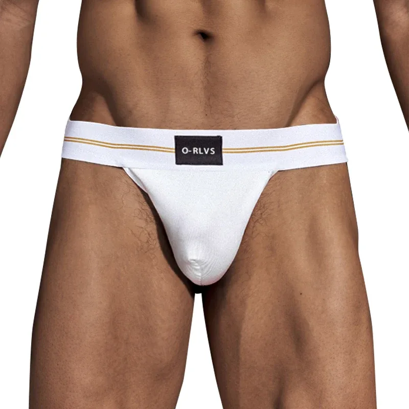 Slip da uomo senza cuciture con design all'anca, intimo da uomo, pantaloni corti da ragazzo, super larghi, larghi 5 cm, con fascia elastica indipendente