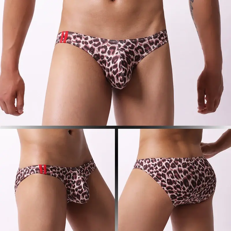 Roupa íntima masculina calcinha respirável moda impressa cuecas cintura baixa lingerie cuecas 3256810337747479 — image 2