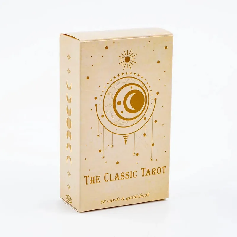Kitten Tarot Deck 78Pcs Cute Black and White For Beginners Version Mysterious Board Game Fun Fortune telling Kit — image 8