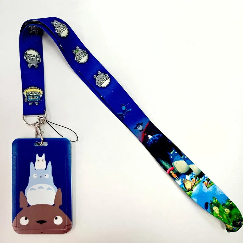 Anime Lanyards Keychain Animated Mobile Phone ID Card pass Hang Rope DIY Jewelry Accessories wholesale — image 3