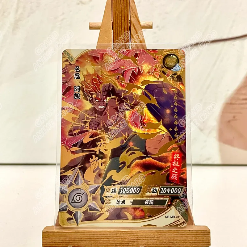 Kayou Genuine Anime Naruto Card MR Full Series No.001-037 Gaara Naruto Uzumaki Kimimaro Jiraiya Tsunade Collection Card Toy Gift — image 3