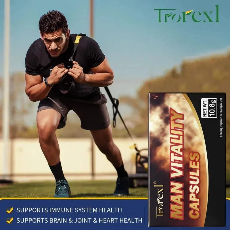 Organic Epimedium American Ginseng Pill - 100% Pure Non-Gmo Supports Reproductive Health Natural Energizer