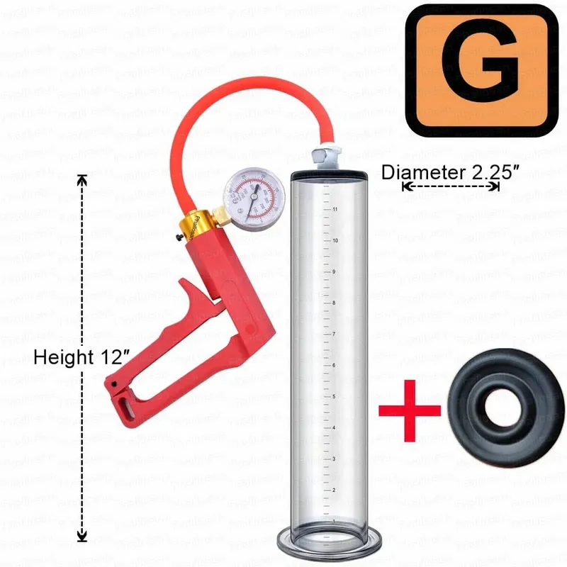 Male Leluv Penis Pump Physical Penis Enlarger Penis Enlagement Pump Cock Extender Dick Trainer Vacuum Pump For Men Glans Sex Toy
