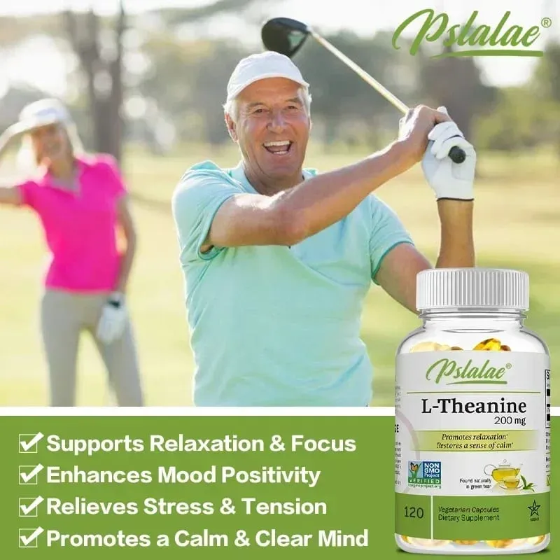 L-Theanine - Stress Relieving Supplement for Healthy Mood and Promote Relaxation Improves Focus — image 4