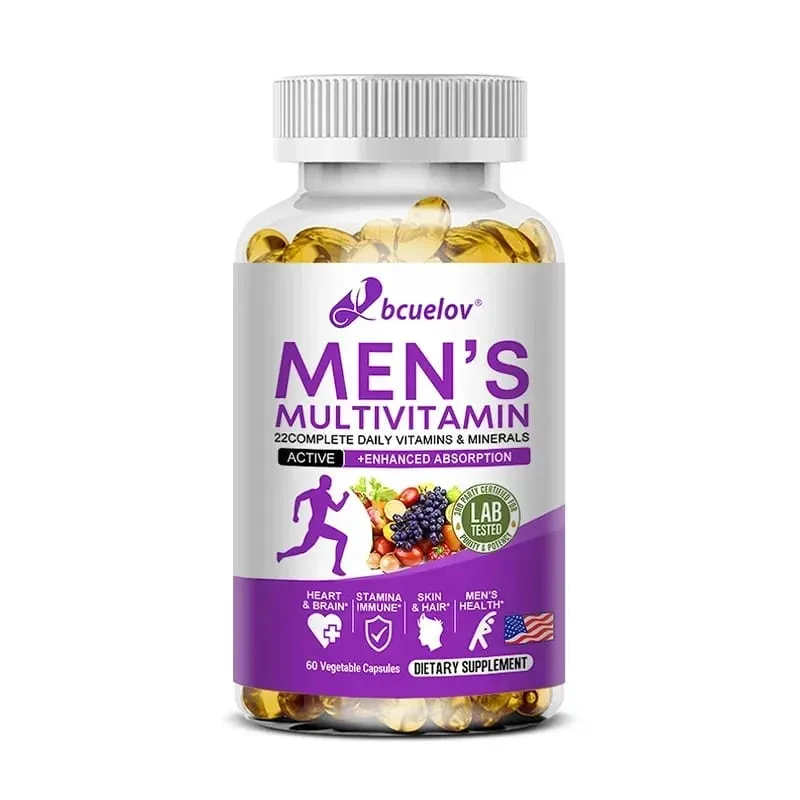 Men's Daily Multivitamin - 22 Vitamins & Minerals Dietary Supplement for Immunity Energy Digestion Skin and Overall Health — image 8