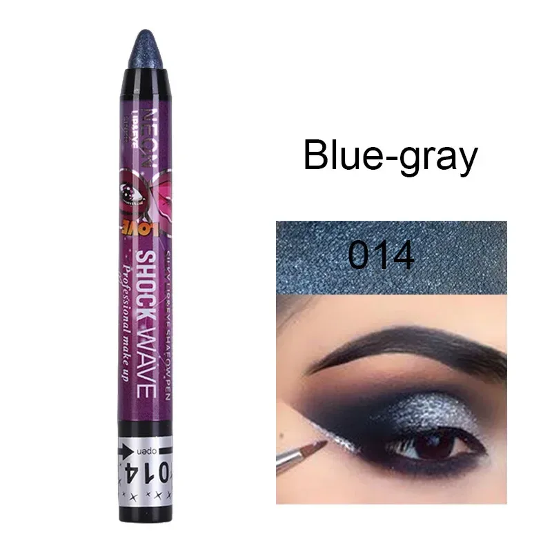 2 In 1 Eyeshadow Lipstick Stick Pencil Waterproof Glitter Matte Eye Shadow Makeup Pigment Eyeshadow Pen — image 20
