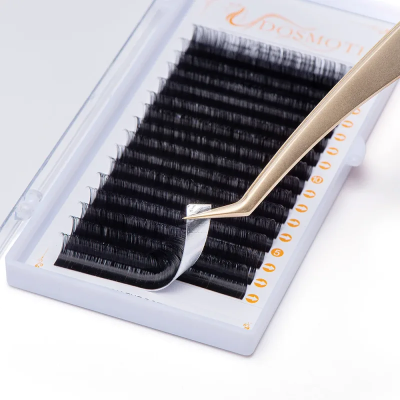 10 boxes 16rows 7-16mm mink eyelash extensions supples False fake eyelash extension individual lashes cosmetics — image 2