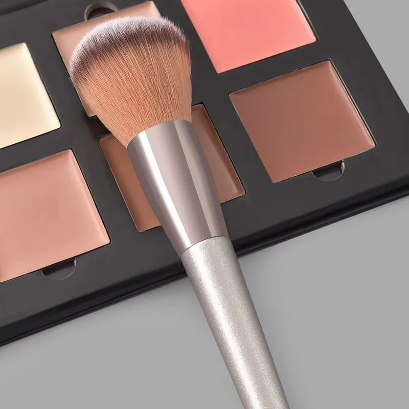 1Pc Large Makeup Brush Face Cheek Contour Blusher Nose Foundation Loose Power Cosmetic Make Up Brushes Tool Powder Blush Brush — image 2