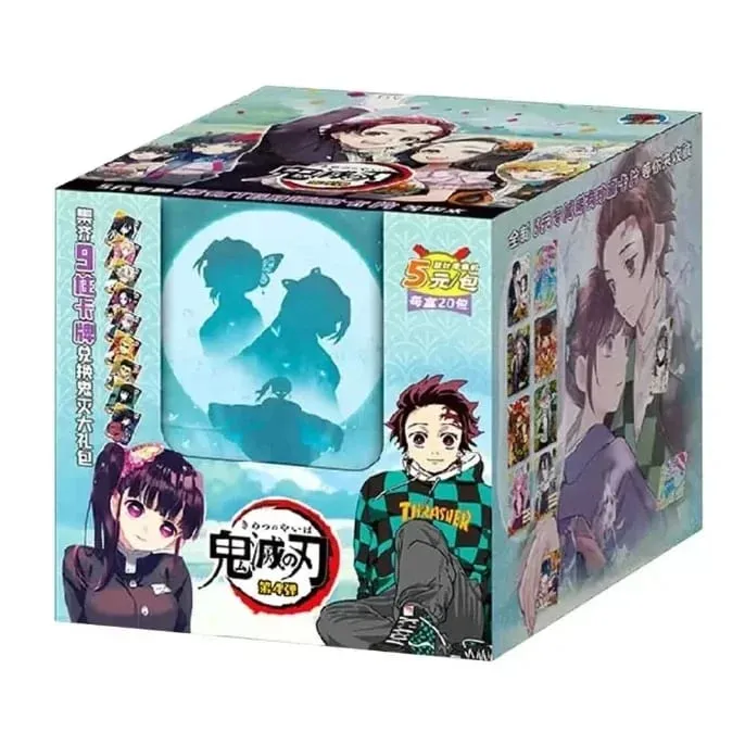 New Original Demon Slayer Cards Infinite Train SSP Card Diamond Rare Card Tanjirou Kamado Nezuko Character Collection Card — image 3