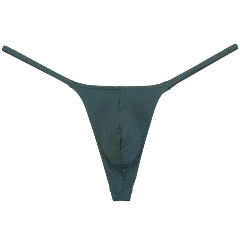 Men Modal String Thong Underwear Male Minimal Coverage Hipster T-back Jock Strap — image 16