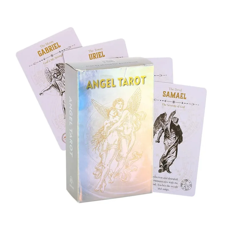 Angel Tarot cards Mysterious Divination Oracle for Party Play Board Game Deck