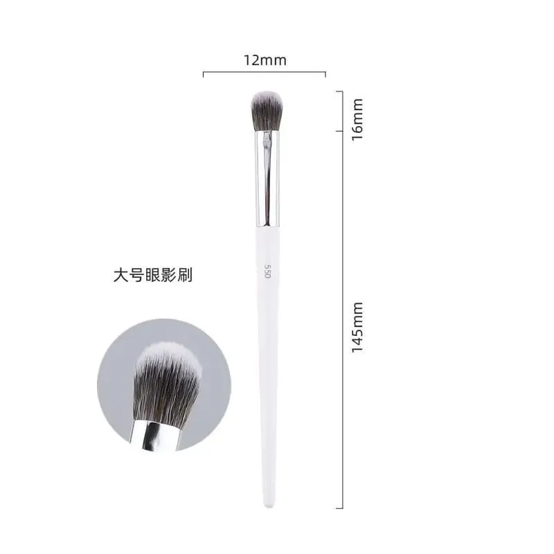 1pc White Powder Makeup Brushes 3D Liquid Foundation Base Make up Brush Eyeshadow blending Detail Face Eye Concealer Beauty tool — image 21