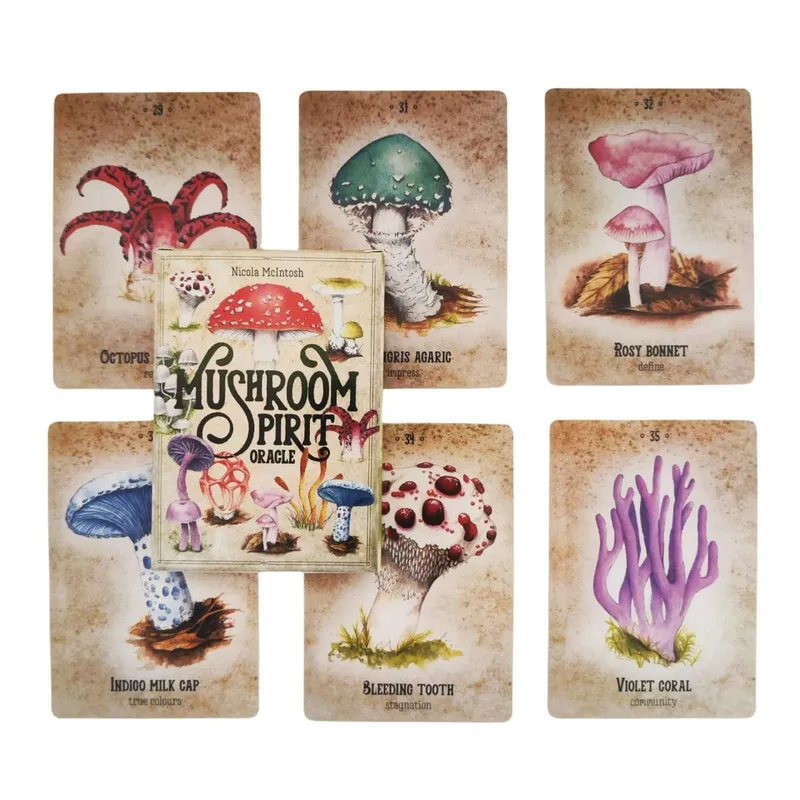Mushroom Spirit Oracle Cards Board Games — image 2