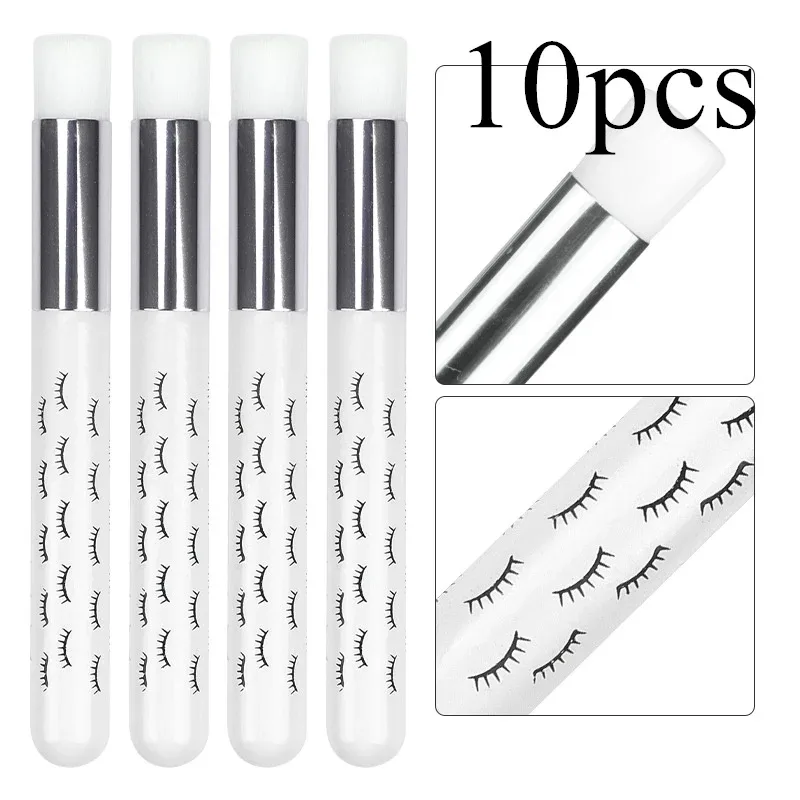 10pcs Eyelash Cleaning Brush Lash Extension Applicator Eyebrow Nose Brushes Washing Bottle Skin Care Makeup Tool Clean Supplies — image 13