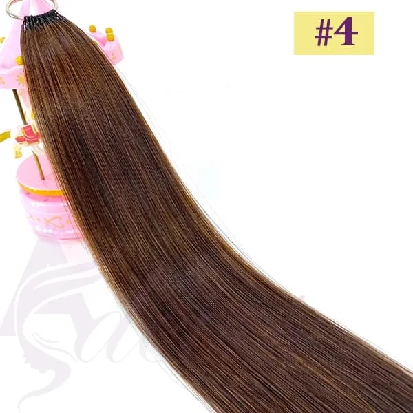 New Feather Hair Extensions 100% Human Hair Real Natural Hair Comfortable And Invisible Black Brown Blonde Straight