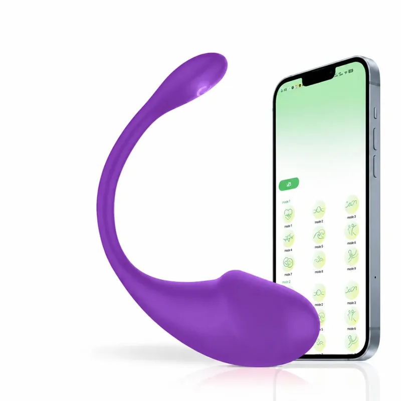 Potente vibratore per uovo di controllo dell'app indossabile Stimolatore vaginale clitorideo tipo U per coppie Massaggio Giocattolo del sesso del punto G per le donne 18+