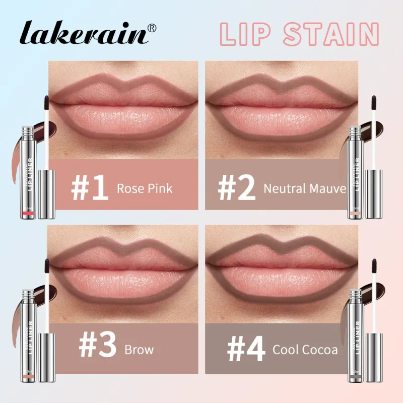 Highly Pigmented Lip Liner Tattoo Matte Peel Off Enhance Lip Liner Lasting Lip Stain Waterproof Transfer-proof Lipstick 4colors — image 6