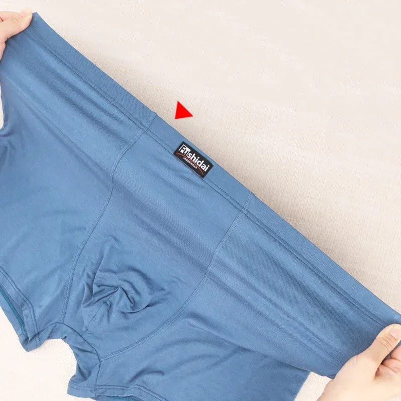 Boxershorts Mannen Modale Slipje 200KG Zacht 13XL Mannelijke Ondergoed Plus Size 12XL Jumbo Onderbroek Losse 9XL 5XL Rood Zwart grote Boxers