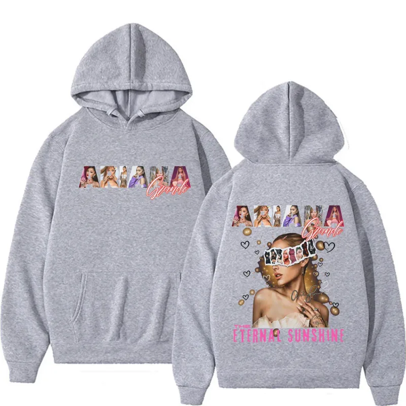 Ariana Grande Eternal Sunshine Tour 2026 Pullovers Men Women Clothing Fashion Aesthetic Sweatshirt Comfort Casual Fleece Hoodies