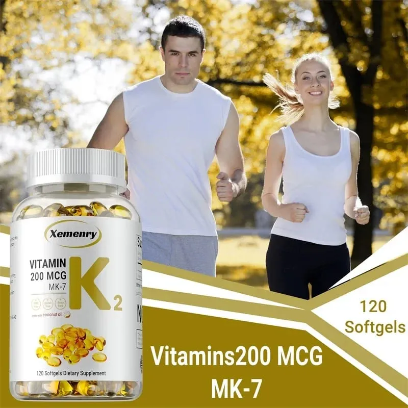 Vitamin K2 MK-7 Supplement - Supports Bone Density Teeth Skin Heart Health and Immunity — image 5