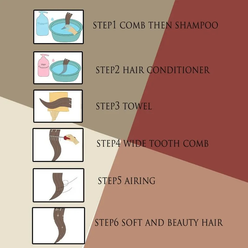 No Clips Hair Extensions Invisible Wire Long Straight Synthetic False Hair Piece 80cm Black Brown Blonde Hairstyle — image 6