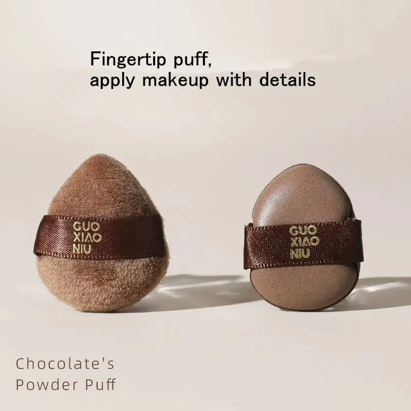 Guoxiaoniu 6PCS Makeup Blender Puff Air Cushion Foundation Sponge Loose Powder Puffs Cosmetic Applicator Tool Wholesale — image 3