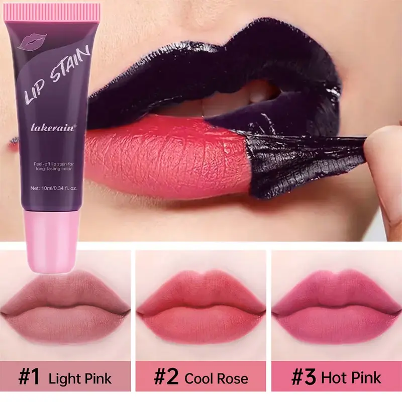 Waterproof Peel Off Lip Stain Tattoo Tint Long Lasting Matte Lip Gloss Lipstick Cosmetics Matte — image 2