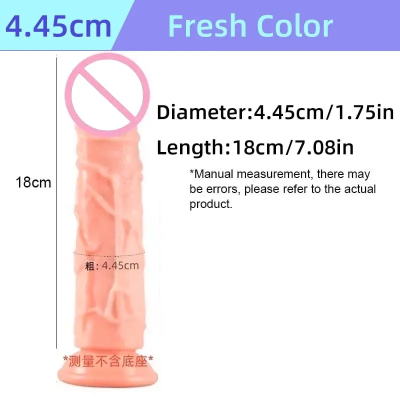 Transparent Soft Jelly Dildo Realistic Fake Dick Penis Suction Cup Dildo Realistic Sex Toys For Lesbian Women Female Masturbator — image 12
