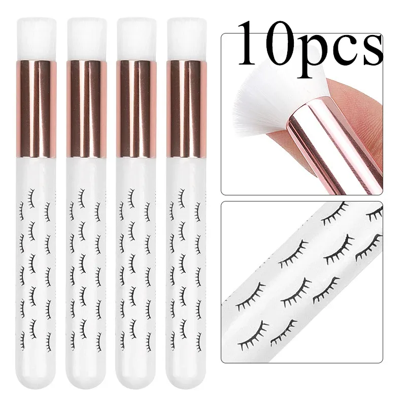10pcs Eyelash Cleaning Brush Lash Extension Applicator Eyebrow Nose Brushes Washing Bottle Skin Care Makeup Tool Clean Supplies — image 8