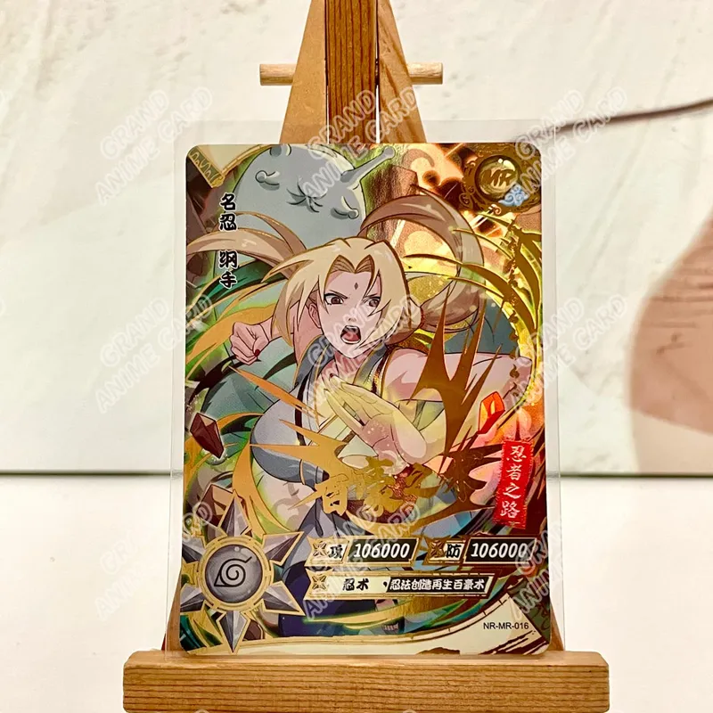 Kayou Genuine Anime Naruto Card MR Full Series No.001-037 Gaara Naruto Uzumaki Kimimaro Jiraiya Tsunade Collection Card Toy Gift — image 17