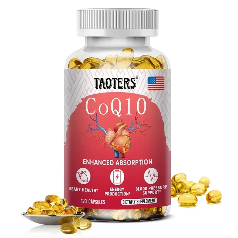 CoQ10 400mg - Συνένζυμο υψηλής απορρόφησης Q-10 Μη ΓΤΟ χωρίς γλουτένη Vegan Συμπλήρωμα Βιταμίνης Αντιοξειδωτική Υποστήριξη