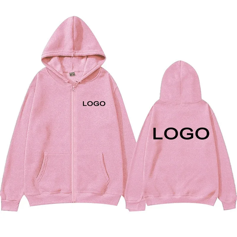 Felpa con cappuccio con cerniera per uomo donna stampata personalizzata Abbigliamento casual ampio Moda pullover a maniche lunghe con cappuccio Felpe con personalità
