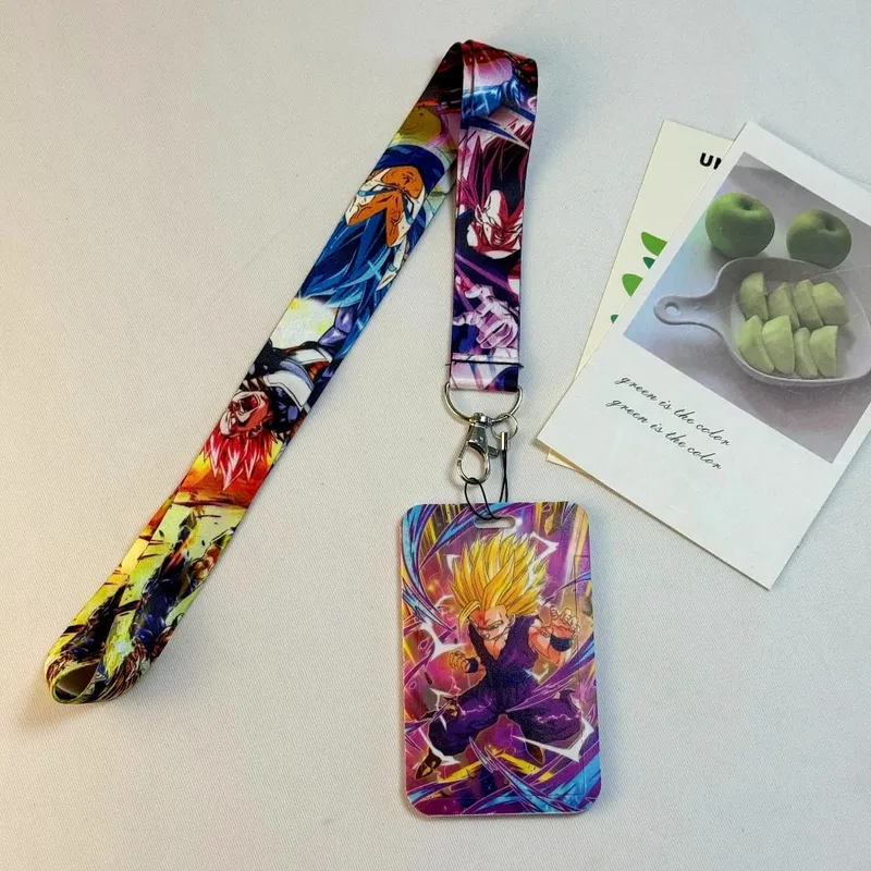 Dragon Ball Credential Holder Japanese Anime Lanyards for Key Neck Strap For Card Badge Gym Keychain Keyring Accessories Gifts — image 25