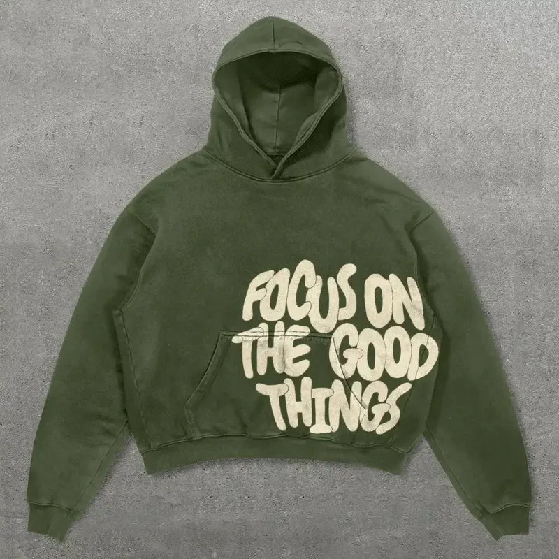 Harajuku Thickened letter print Oversized Hoodie Y2k Goth Hoodies Women Streetwear Tops Sweatshirt grunge Clothes Men Clothing — image 6