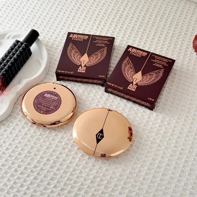 Charlotte Tilbury Concealer Cushion Silky Setting Powder Concealer Portable Long-lasting Foundation Makeup With Box Gifts — image 5