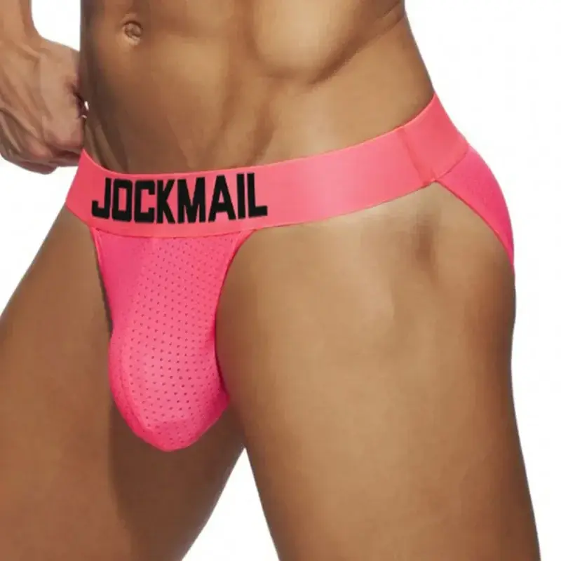 Seluar Dalam Lelaki Seluar Dalam Nilon Mesh Cepat Kering Jockstrap Bikini Slip Lelaki Seluar Tanga Lelaki atau Seluar Pendek Pakaian Renang Swimwear — image 3