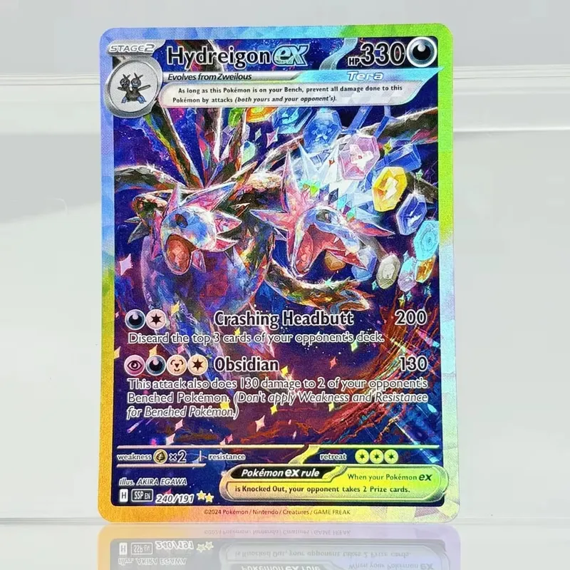 Holographic Game Trading Collection PTCG Proxy Cards Charizard Pikachu Mew EX Singl PKM Foil Cards PROXY Card — image 25