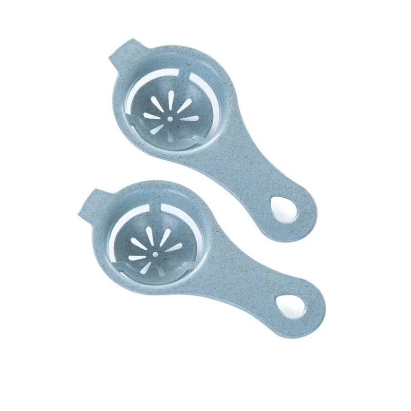 3PCS Egg Separator Egg Yolk White Separator Egg White Separator Egg Whites Strainer Filter Divider Egg Separator Tool Kitchen Ba