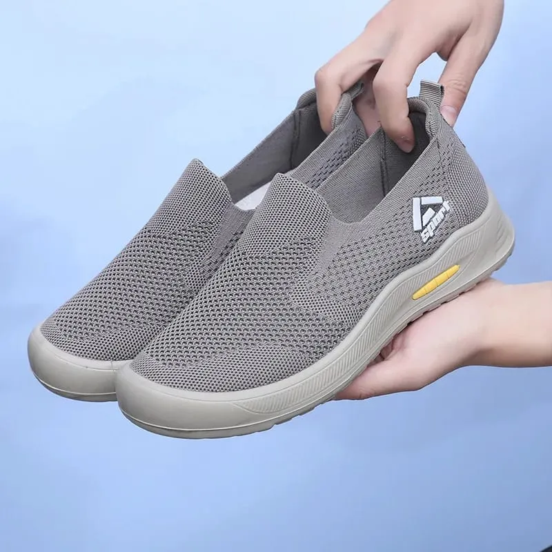 Bebealy Men Sneaker Men Flat Shoes Summer Casual Nonslip Women's Sneakers Outdoor Soft Beach Women Shoes Cloud Slip-on Home Shoe