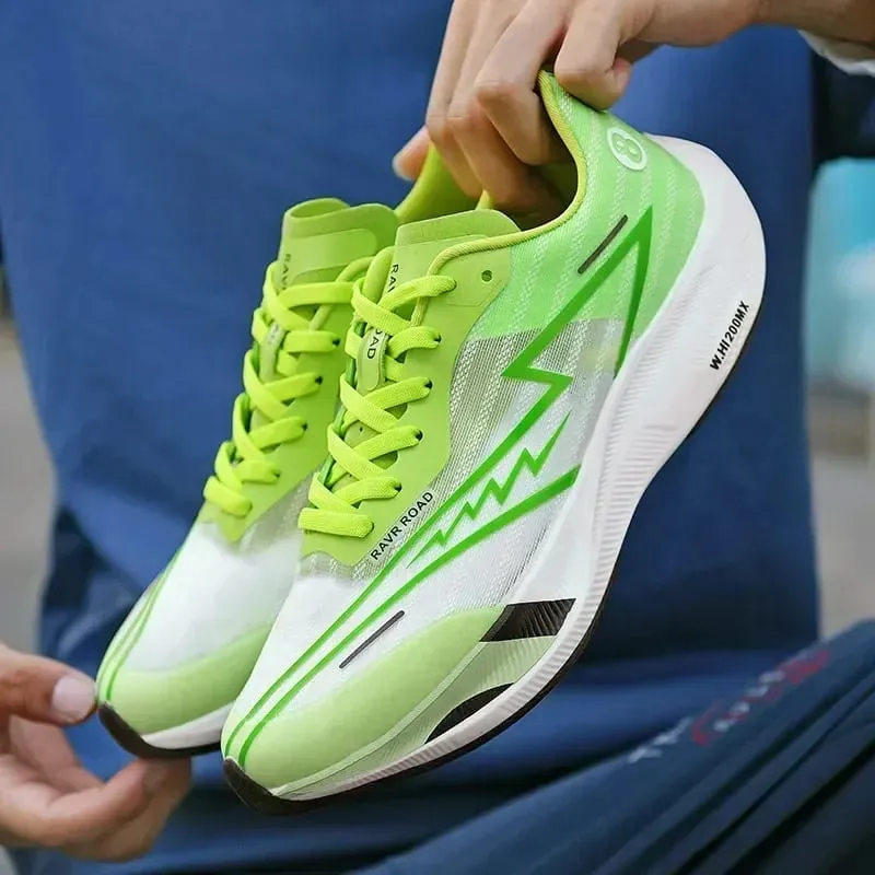 Running Shoes Men High Quality Full Palm Carbon Plate Cushion Professional Training Shoes Lightweight Wear-Resistant Sneakers — image 3